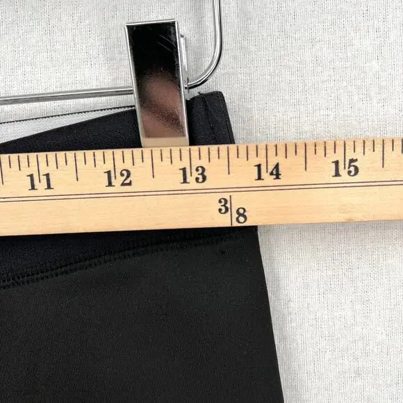 HERVE LEGER Logo Bike Shorts Womens Small Black White High Rise Stretch NWT - Picture 13 of 16